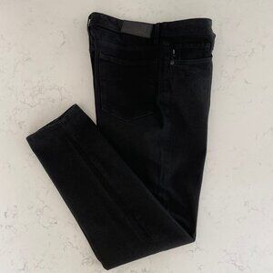 Selected/Homme 172 Slim Tapered Toby 5 Pocket Denim Jeans Black Sz 33Wx32L